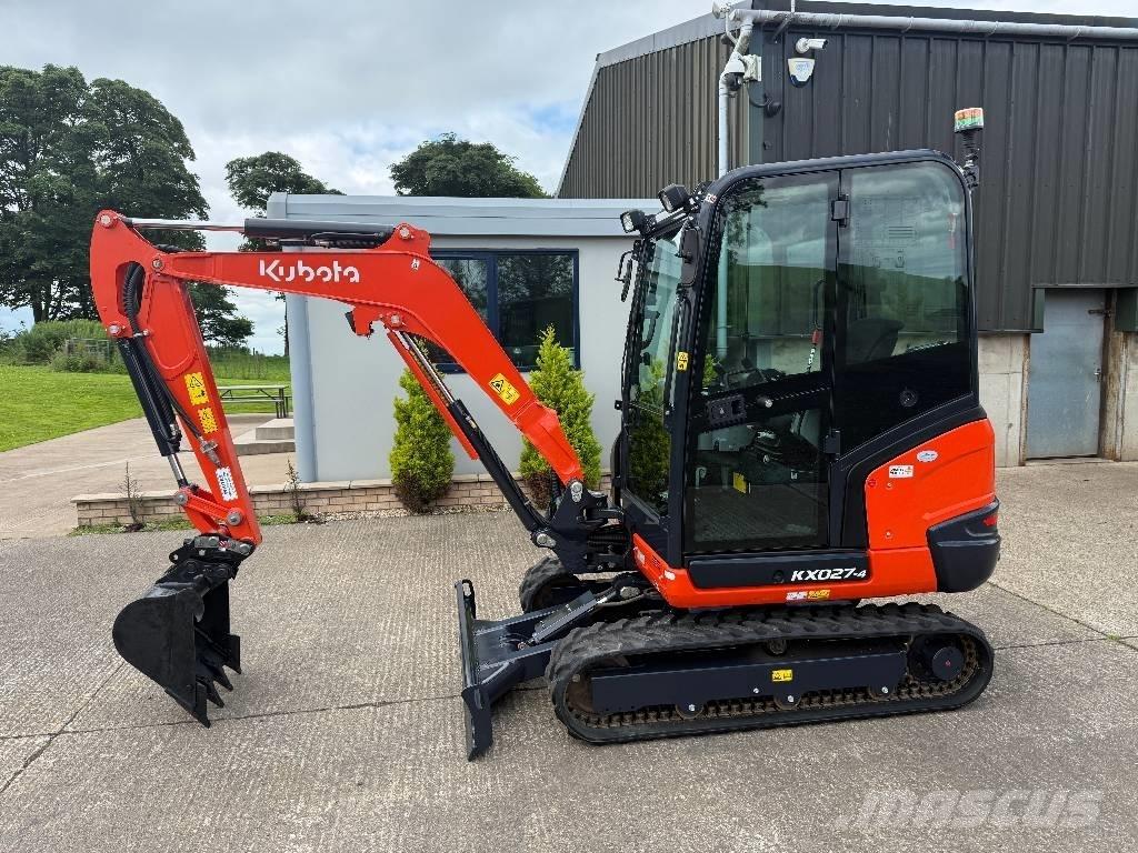 Kubota KX027-4 Minigrävare < 7t