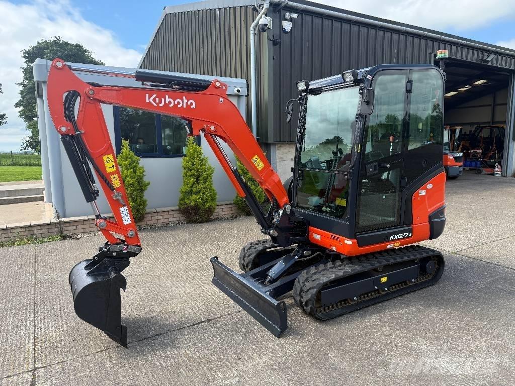 Kubota KX027-4 Minigrävare < 7t