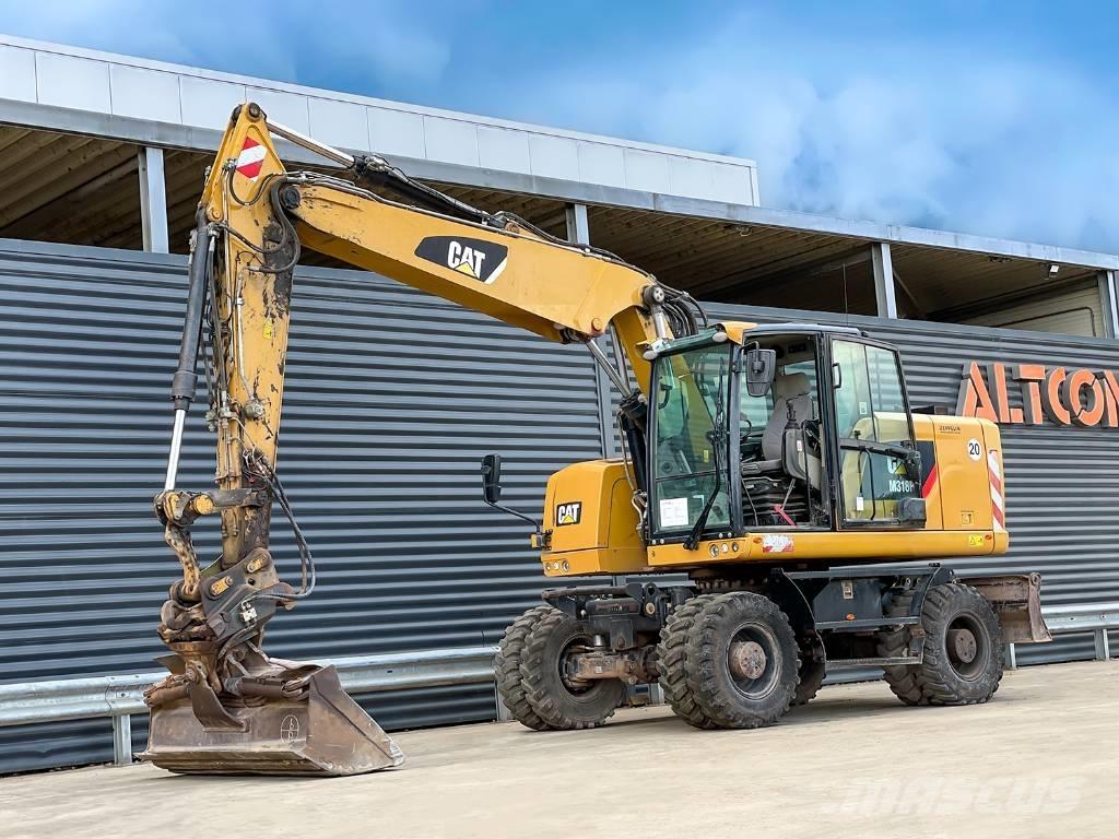 CAT M318F Hjulgrävare