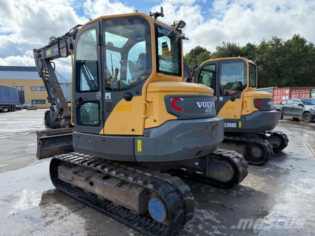 Volvo ECR 88 D Midigrävmaskiner 7t - 12t