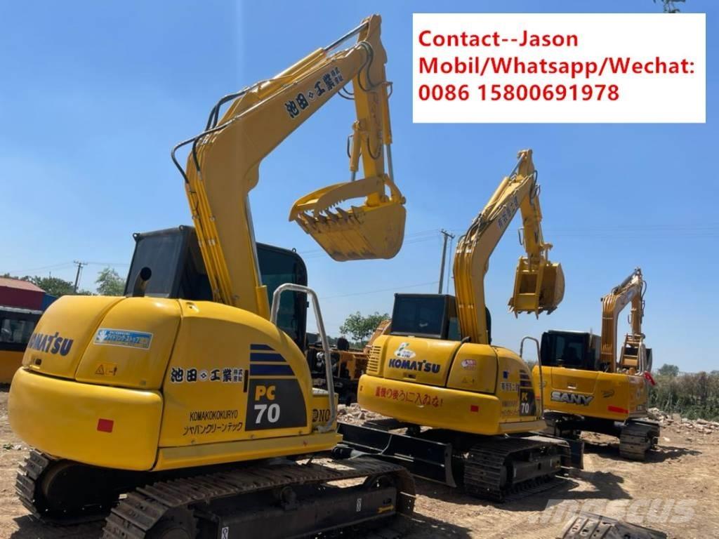 Komatsu PC 70-8 Bandgrävare