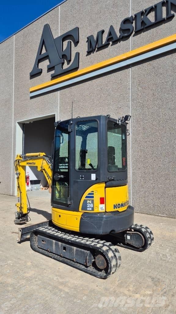 Komatsu PC 26 MR-3 Minigrävare < 7t