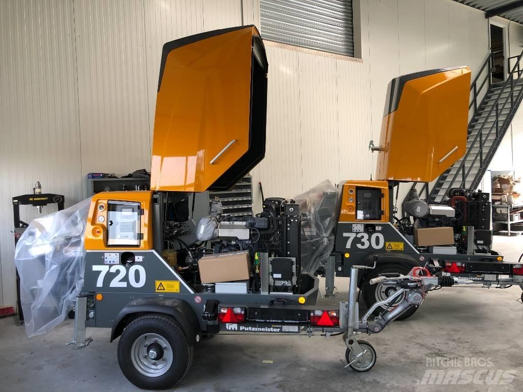 Putzmeister P 720 Lastbilar med betongpump