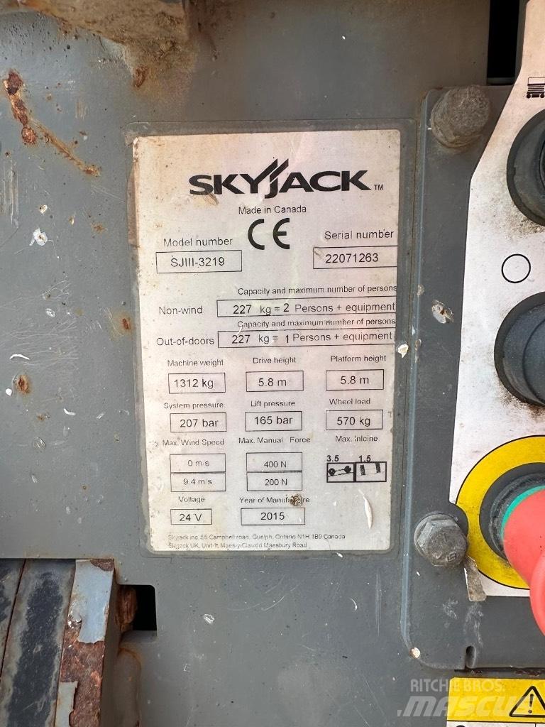 SkyJack SJ 3219 Saxliftar