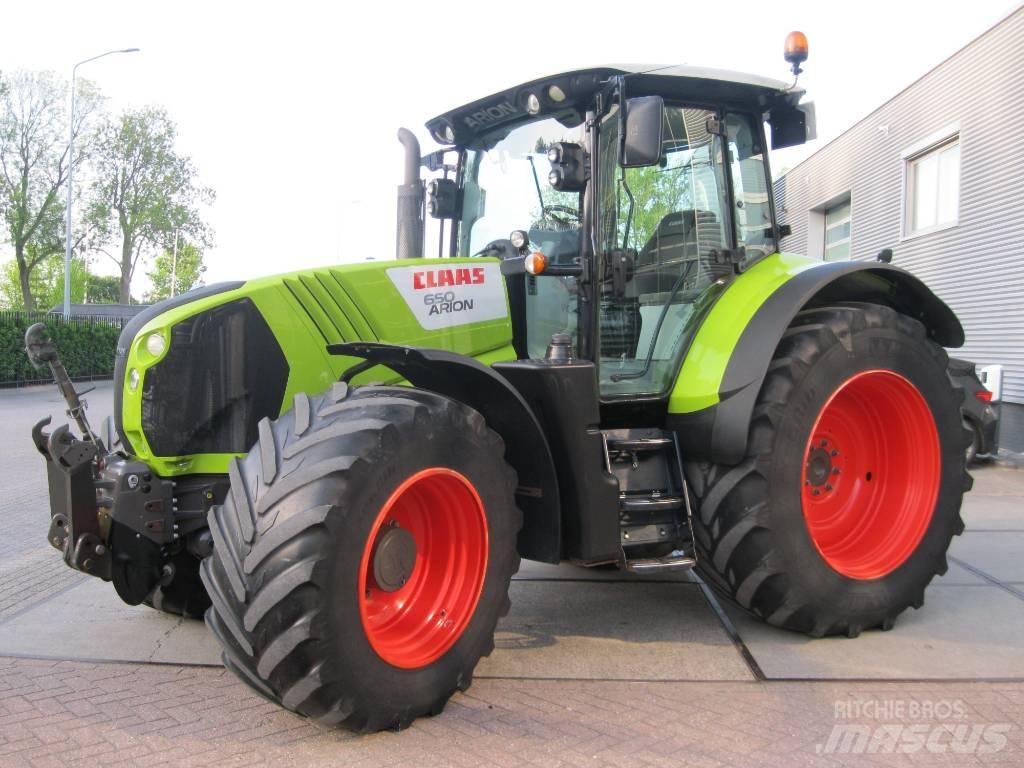 CLAAS Arion 650 CIS Traktorer