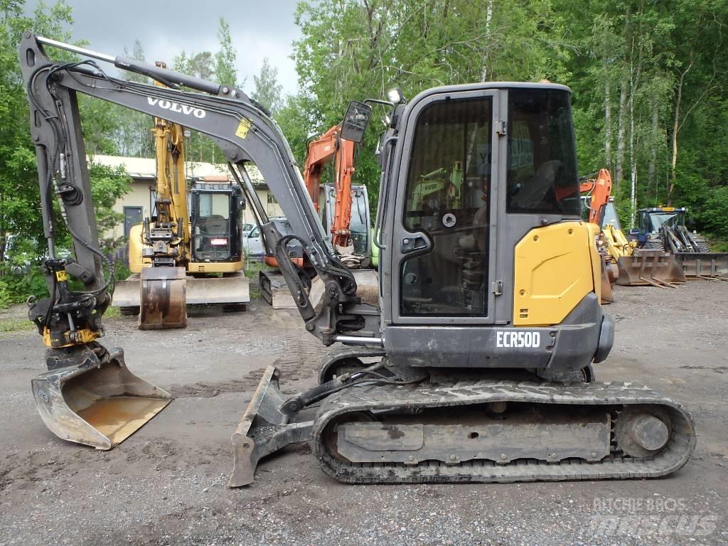 Volvo ECR 50 D Minigrävare < 7t