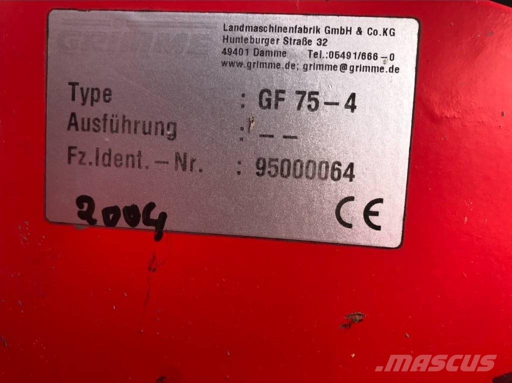 Grimme GF 75-4 Kupar