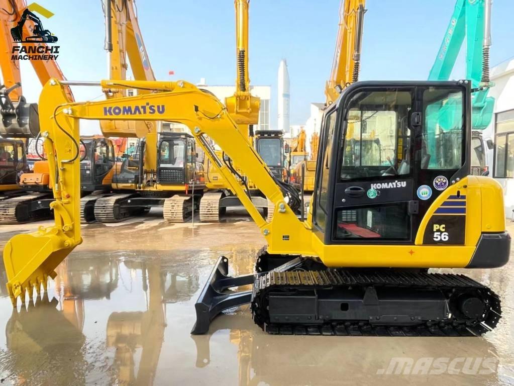 Komatsu Pc56 Minigrävare < 7t