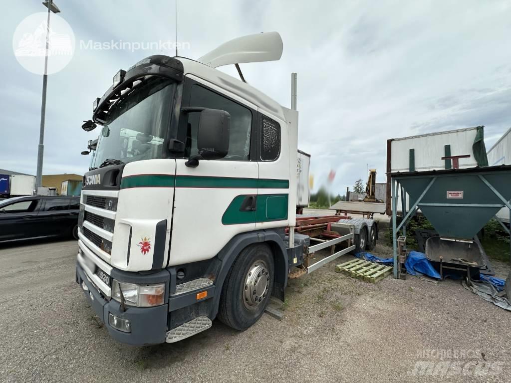 Scania R 124 LB Växelflak-/Containerbilar