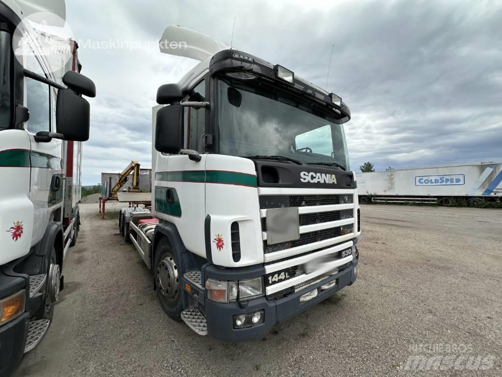 Scania R 124 LB Växelflak-/Containerbilar