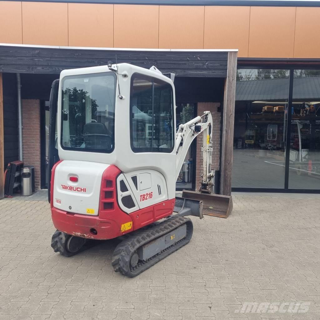Takeuchi TB 216 Minigrävare < 7t