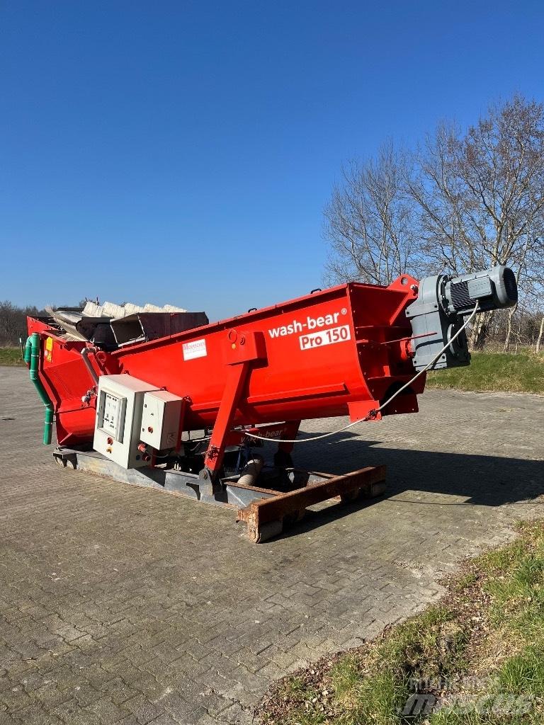  wash-bear pro 150 Sorteringsutrustning för sopor