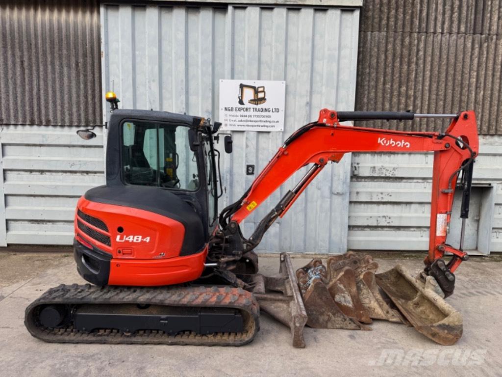Kubota U 48 Minigrävare < 7t