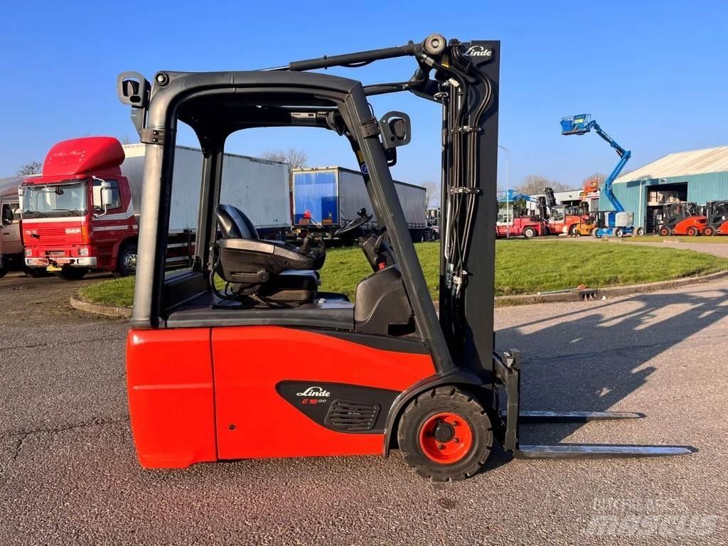 Linde E18L-02 Elmotviktstruckar