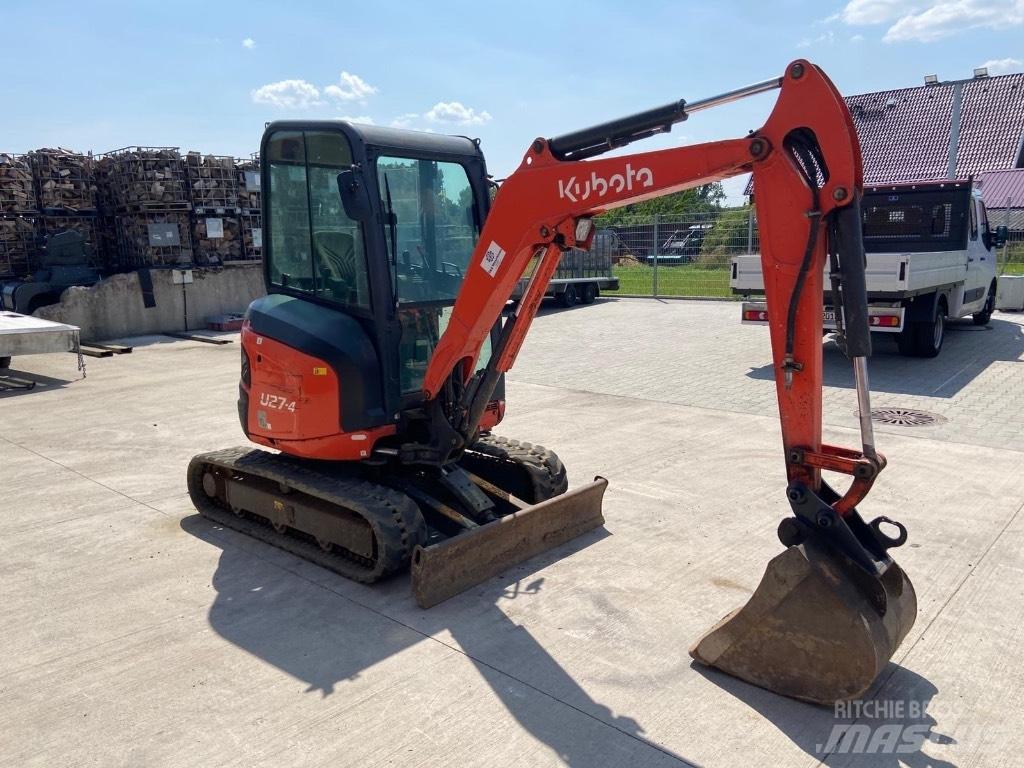 Kubota U 27-4 Minigrävare < 7t