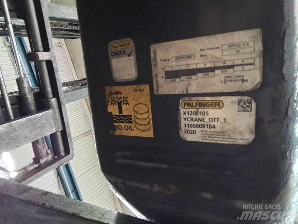 Palfinger X120f105 Skotarkranar
