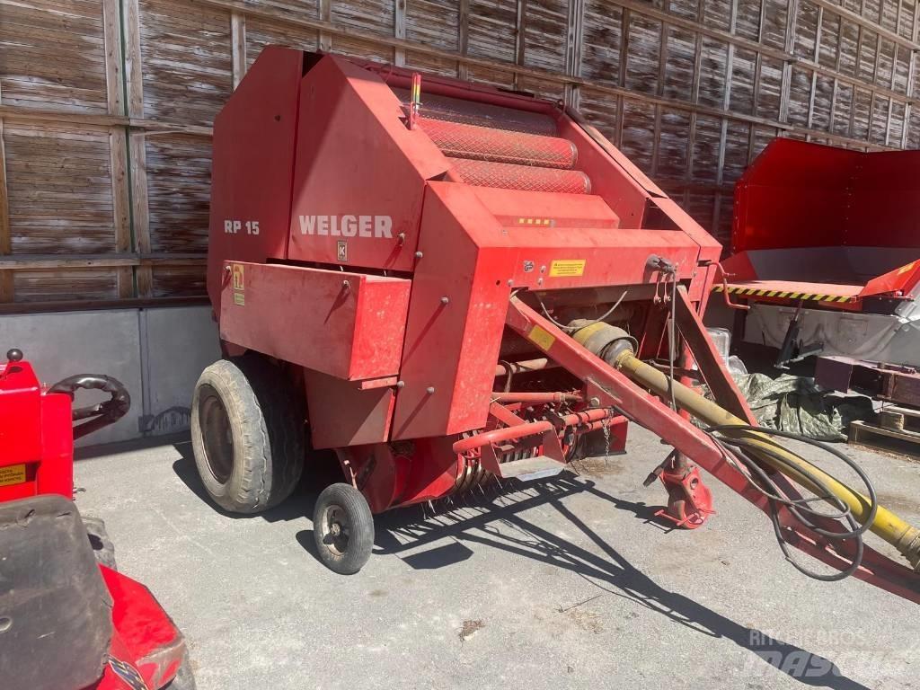 Welger RP15 Rundbalspressar