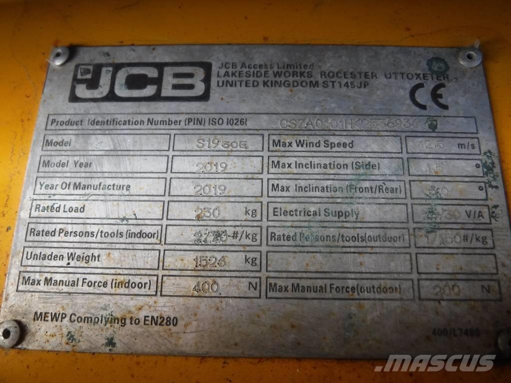 JCB S 1930 E Saxliftar