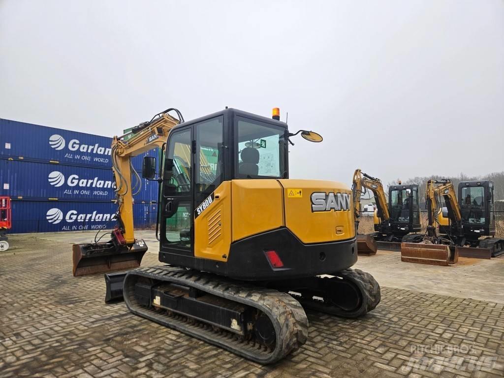 Sany SY 80 U Midigrävmaskiner 7t - 12t