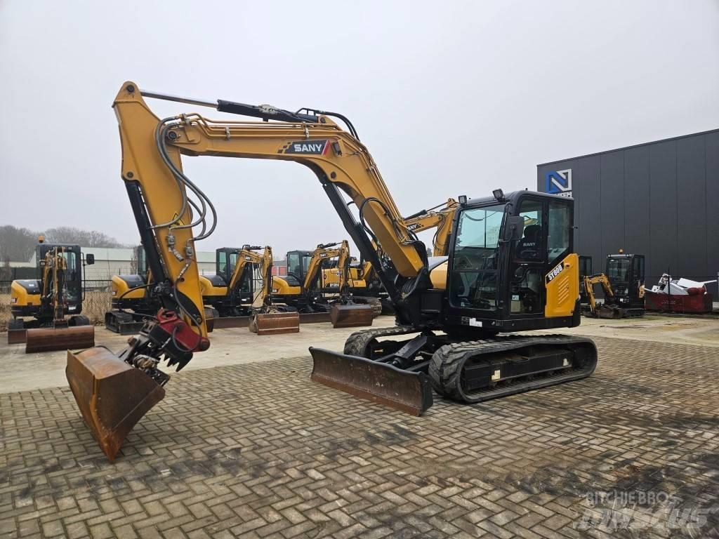 Sany SY 80 U Midigrävmaskiner 7t - 12t