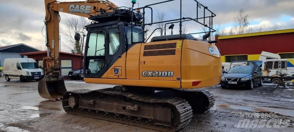 CASE CX 210 D Bandgrävare