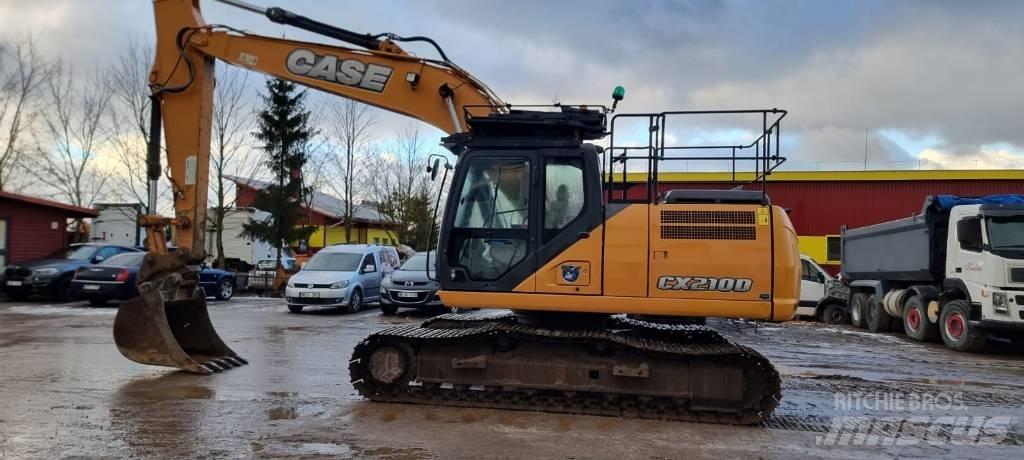 CASE CX 210 D Bandgrävare
