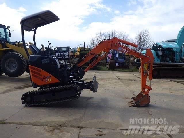 Hitachi ZX 17 U-2 Minigrävare < 7t