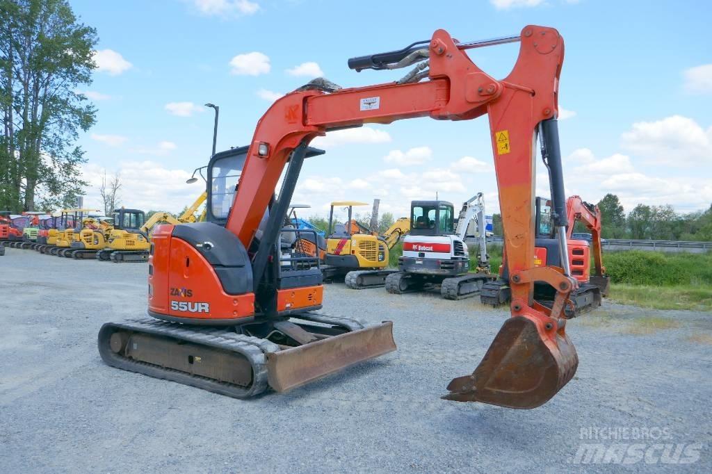Hitachi ZX55UR-5B Minigrävare < 7t