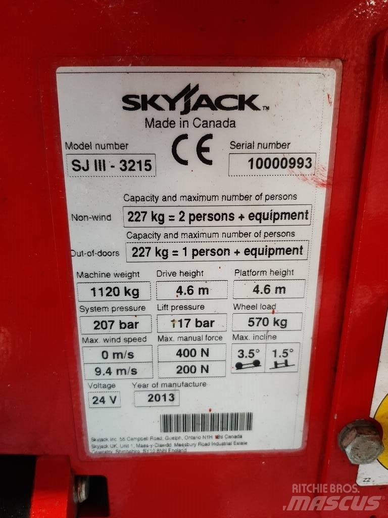 SkyJack SJIII 3215 Saxliftar