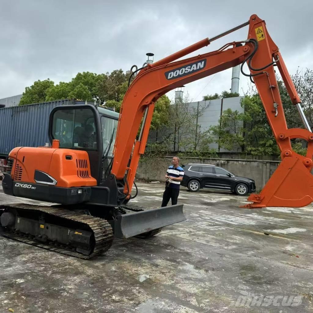 Doosan DX 60-9 C Minigrävare < 7t