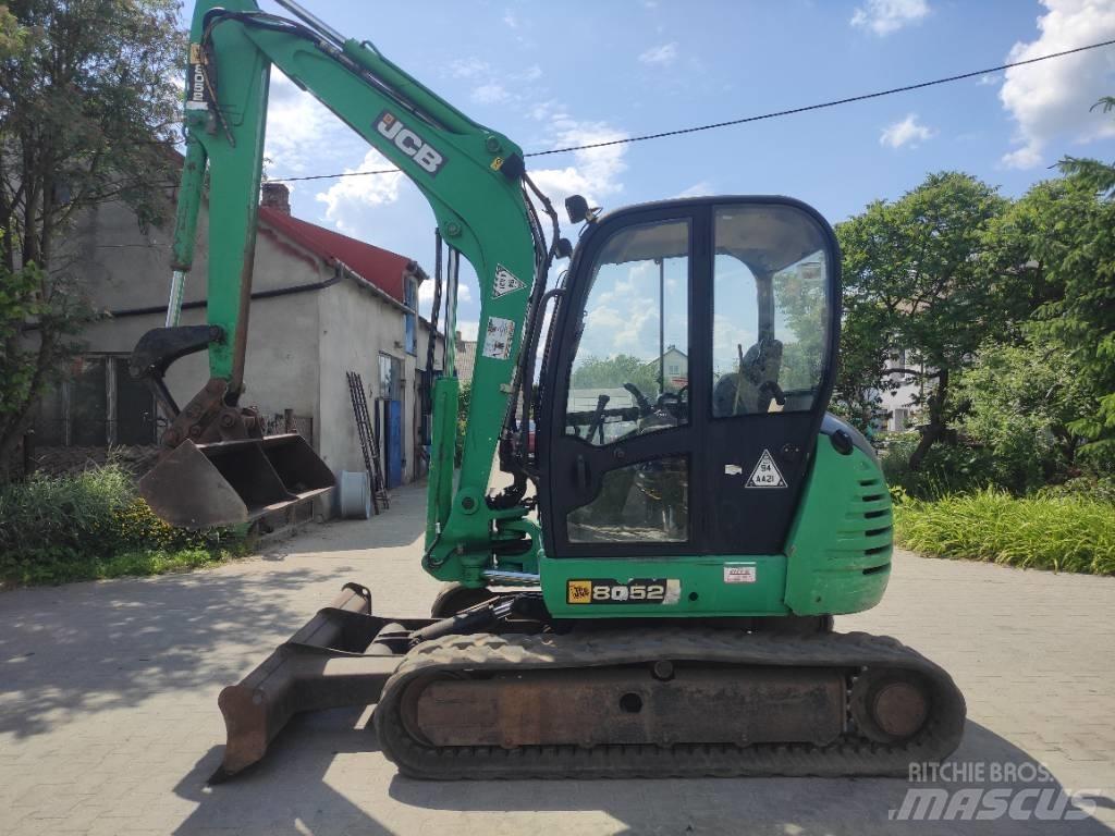 JCB 8052 ZTS Minigrävare < 7t