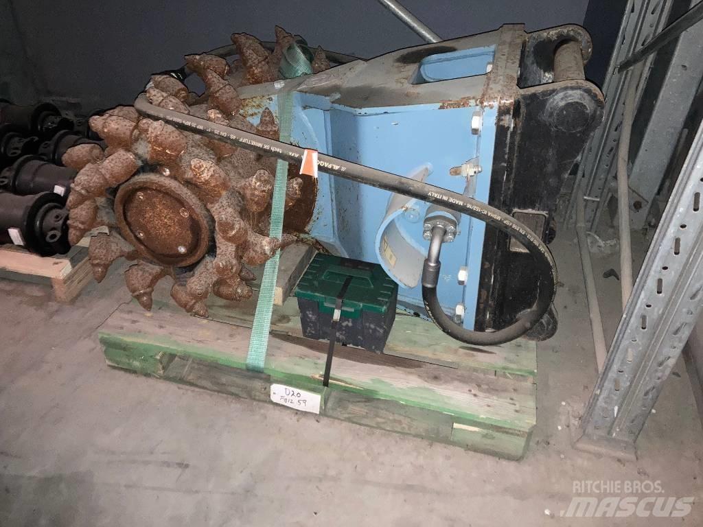 Rockwheel D20-G-ROG Asfaltskallfräsmaskiner