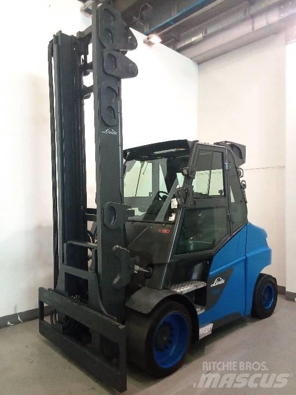 Linde E 80 Elmotviktstruckar