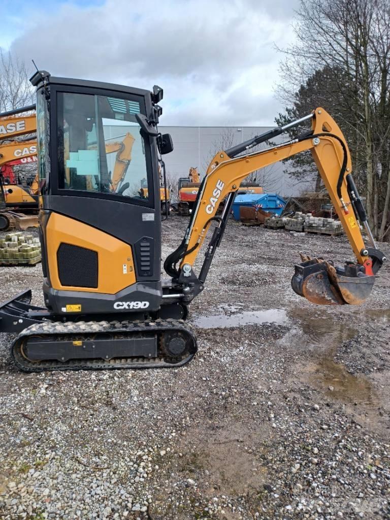 CASE CX 19 D Minigrävare < 7t
