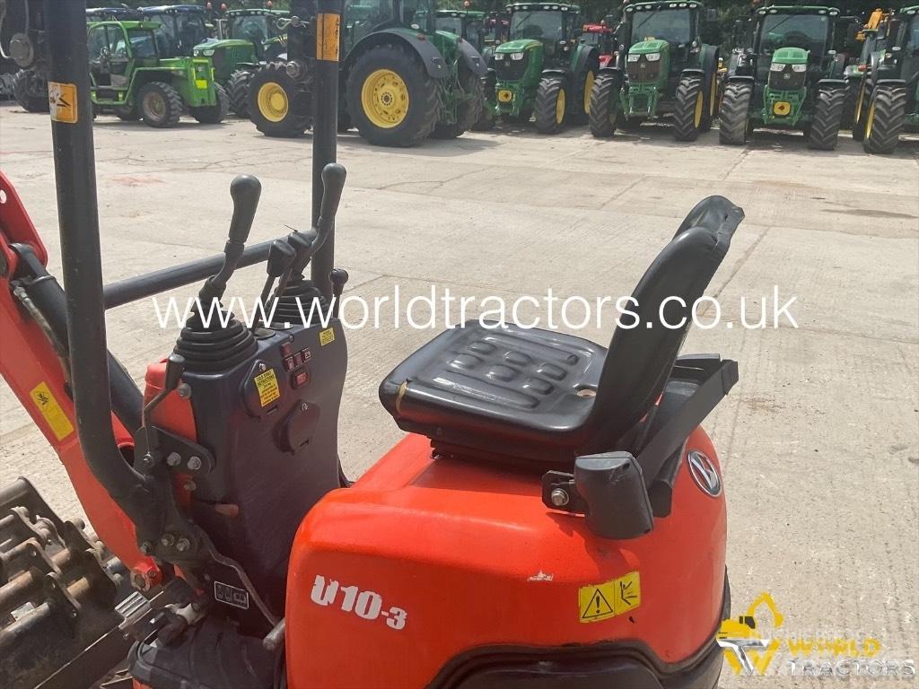 Kubota U 10-3 Minigrävare < 7t