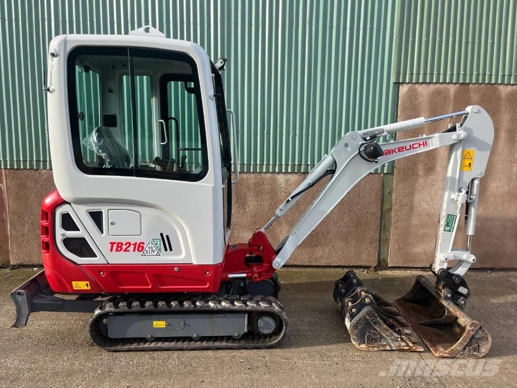 Takeuchi TB 216 A Minigrävare < 7t