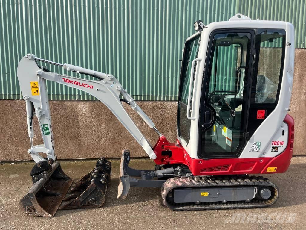 Takeuchi TB 216 A Minigrävare < 7t