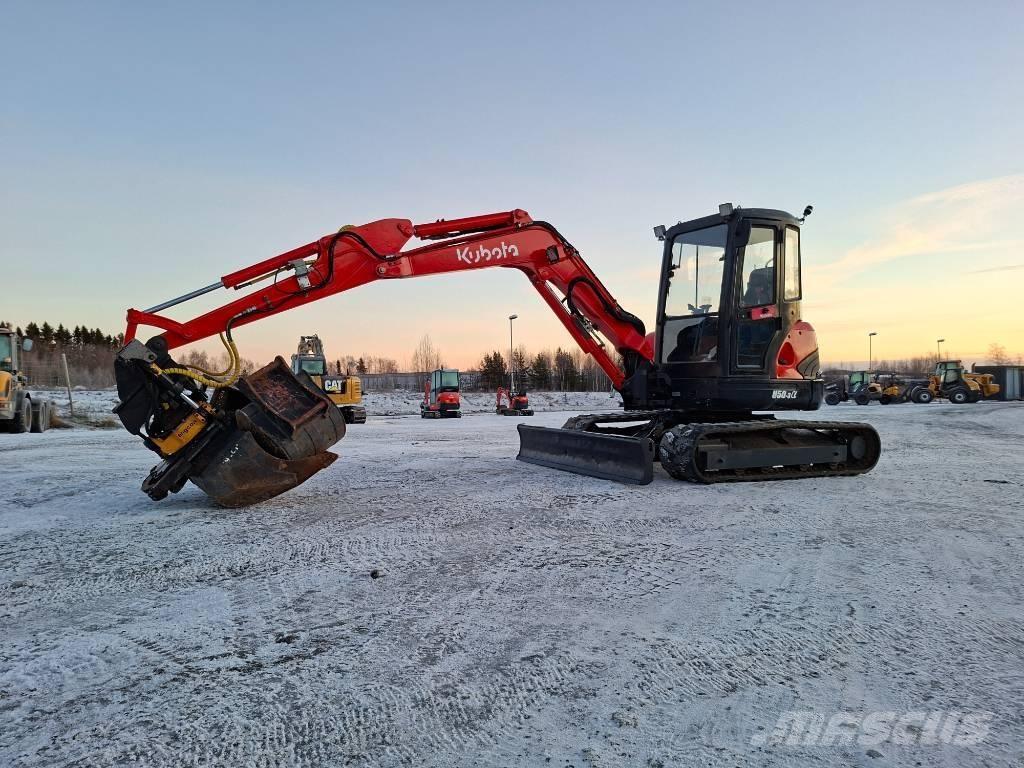 Kubota U50-3A Minigrävare < 7t