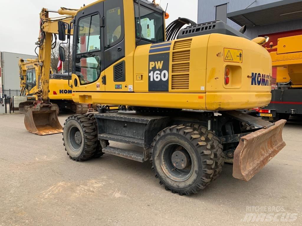 Komatsu PW 160 Hjulgrävare
