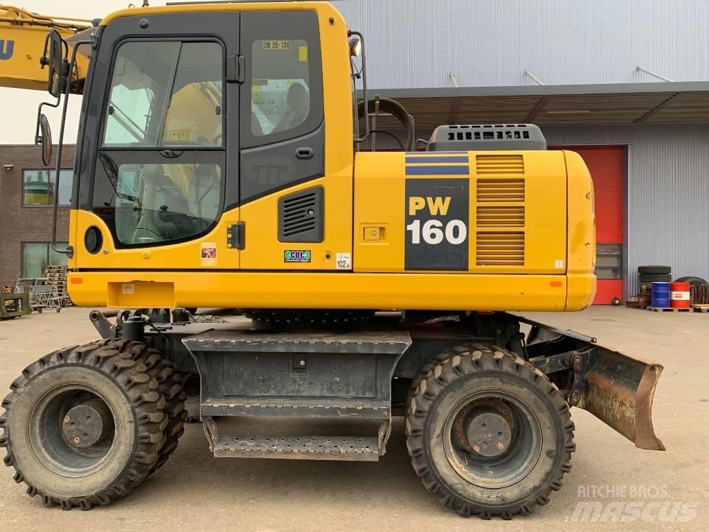 Komatsu PW 160 Hjulgrävare