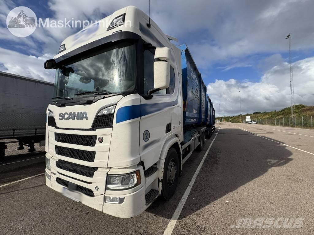Scania R 580 EKIPAGE Lastväxlare/Krokbilar