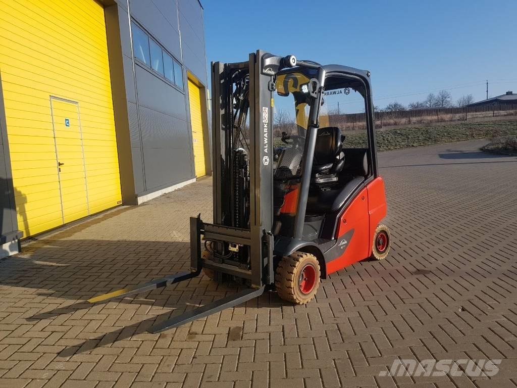 Linde H18T Gasolmotviktstruckar