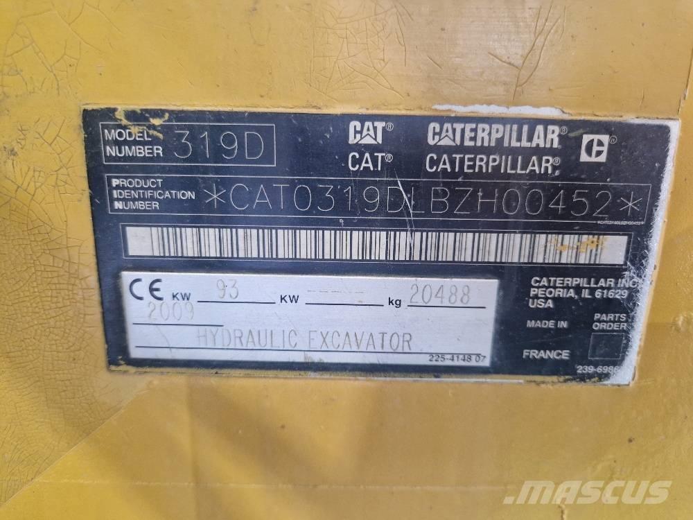 CAT 319D Bandgrävare