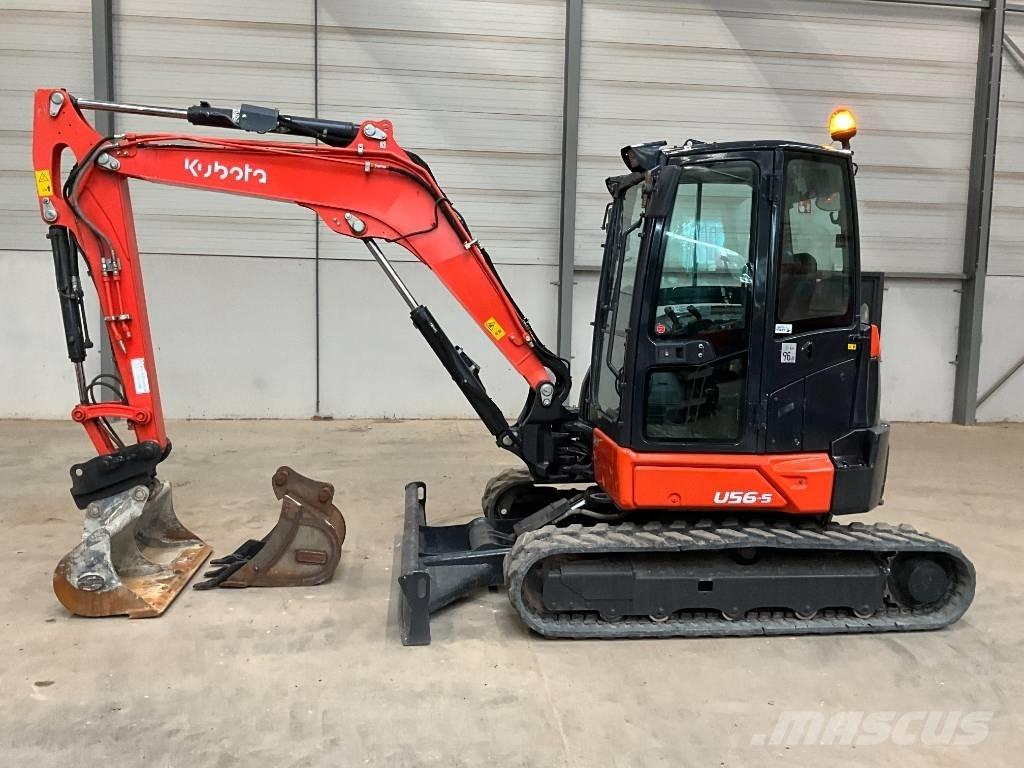Kubota U 56-5 Minigrävare < 7t