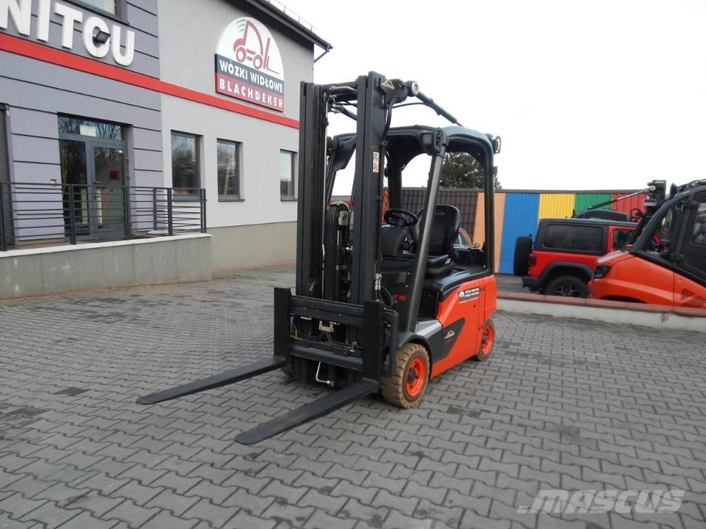 Linde E16P-02 Elmotviktstruckar