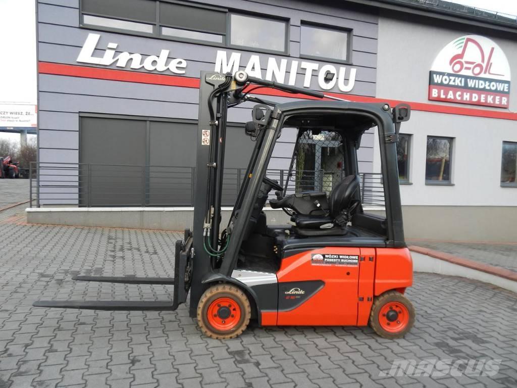 Linde E16P-02 Elmotviktstruckar