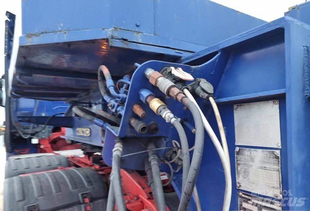 King GTL70/3HS Låg lastande semi trailer