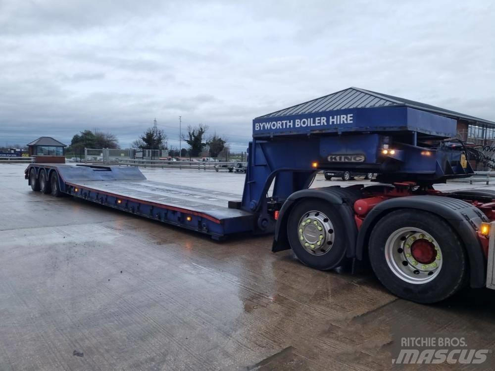 King GTL70/3HS Låg lastande semi trailer