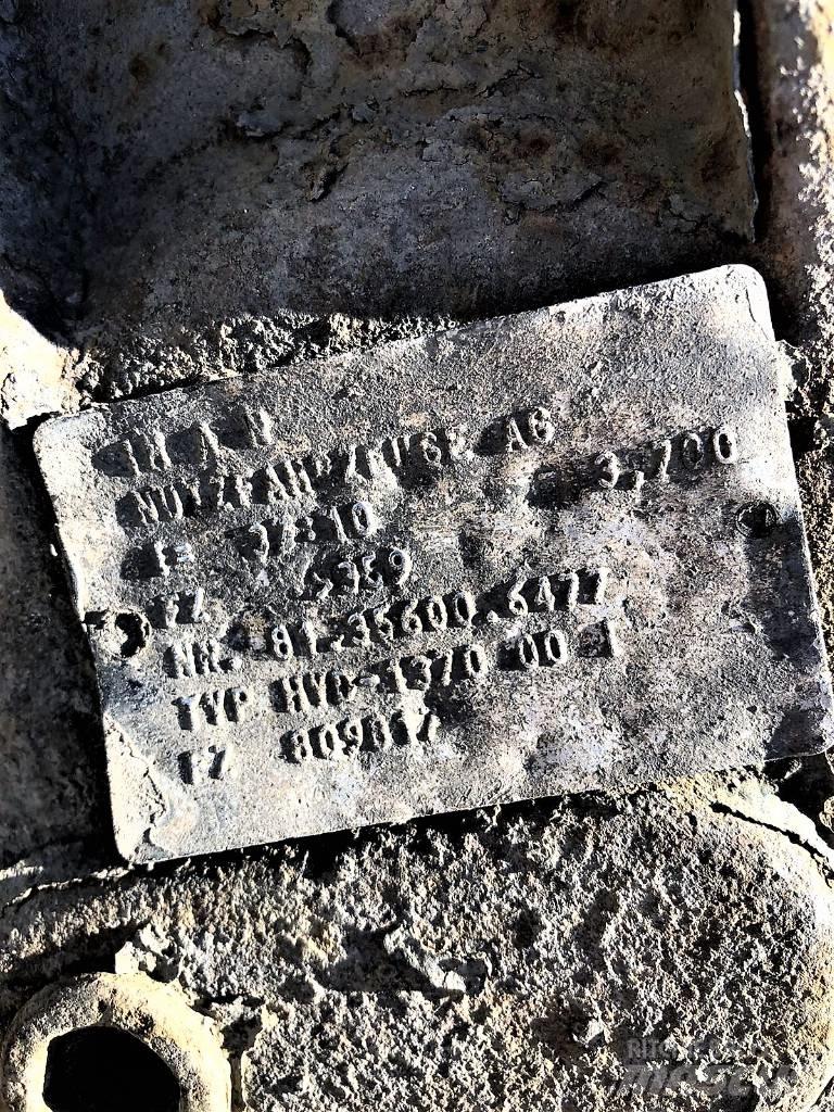 MAN HYD1370-00 Hjulaxlar