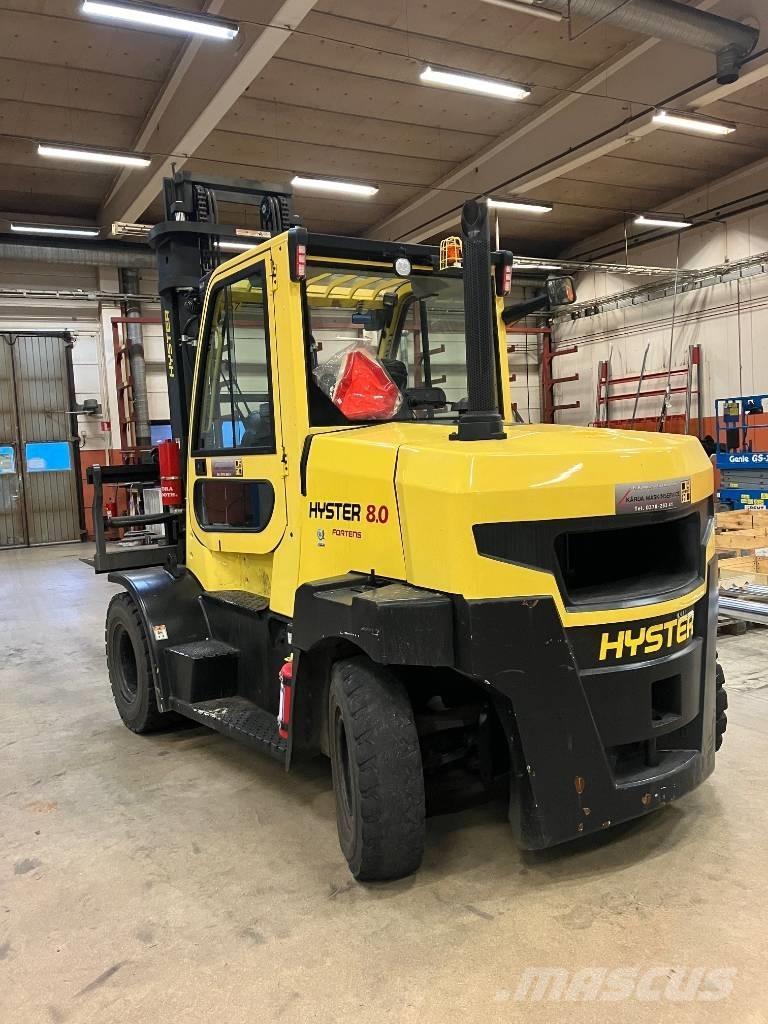 Hyster H8.0FTS Dieselmotviktstruckar